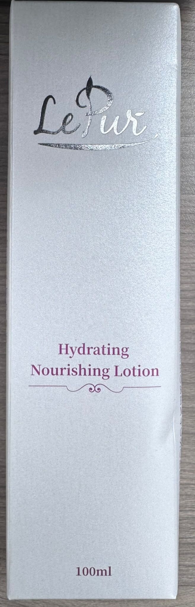 PP2026-W33 LePur 保濕滋養乳液 Hyddrating Nourishing Lotion 100ml EXP:2027/06/30