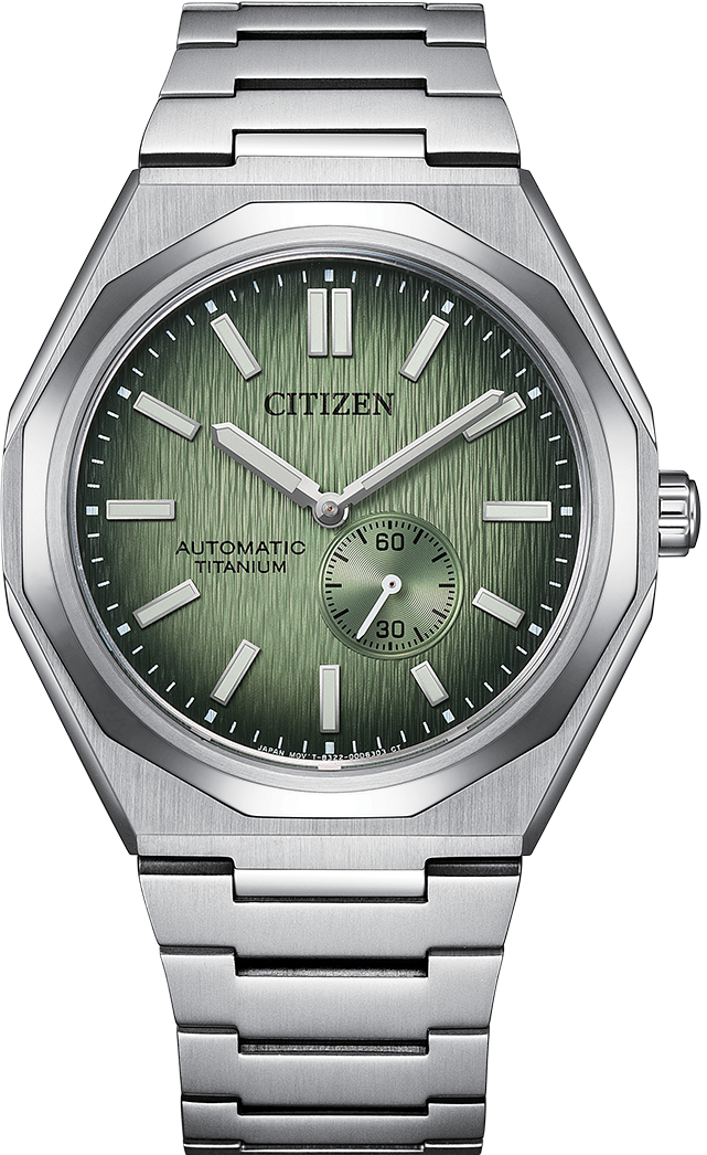 萬年鐘錶 - Citizen 星辰錶 Zenshin 60系列  限量復古小秒盤超級鈦機械錶男錶 NK5020-58X 錶徑40.5MM
