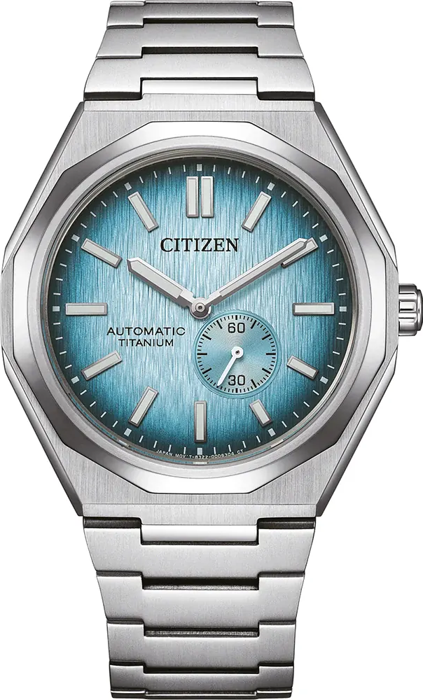 萬年鐘錶 - Citizen 星辰錶 Zenshin 60系列  限量復古小秒盤超級鈦機械錶男錶 NK5020-58L 錶徑40.5MM