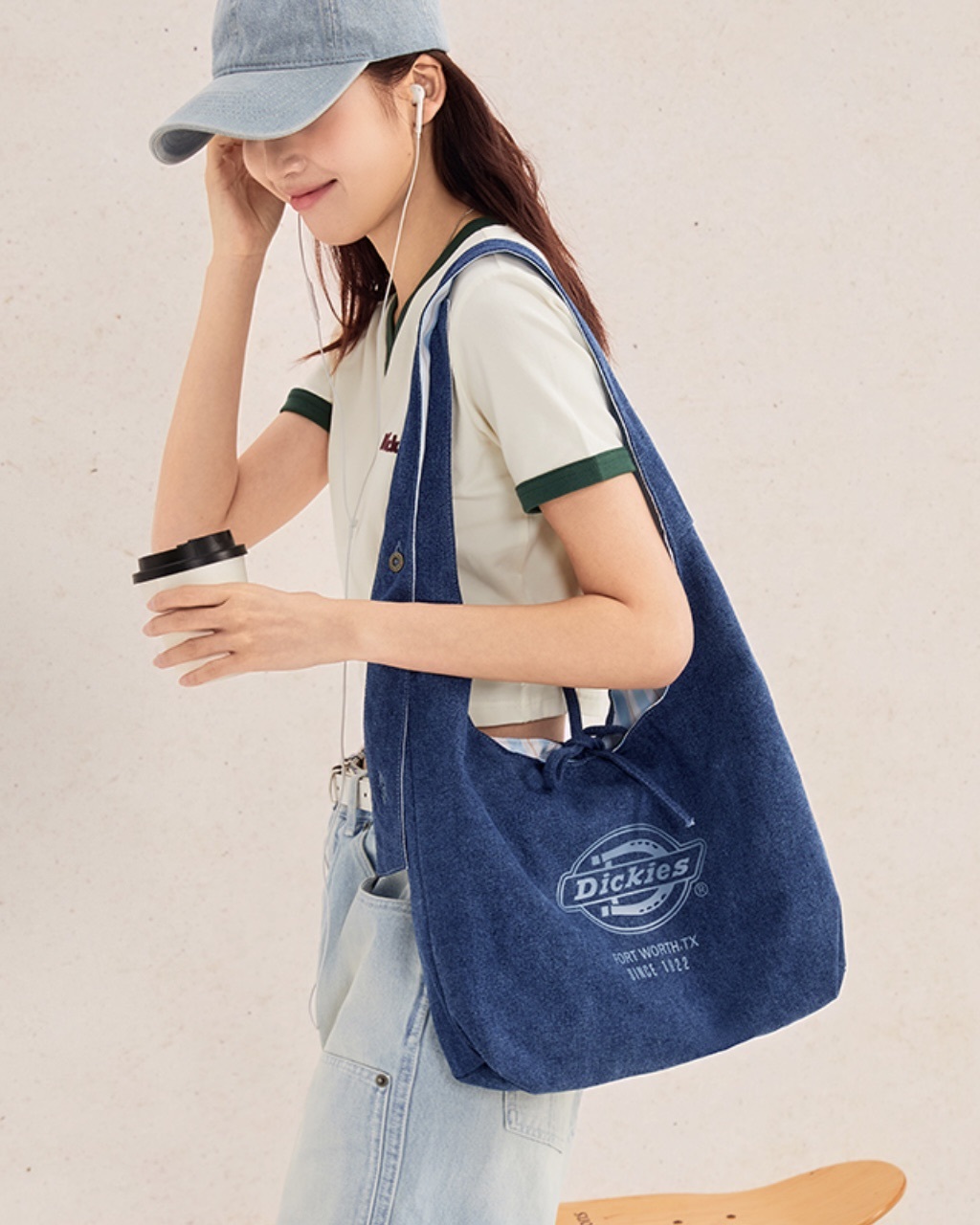#預購 Dickies 正反兩用設計 通勤百搭 單肩包 DK-C163 兩色