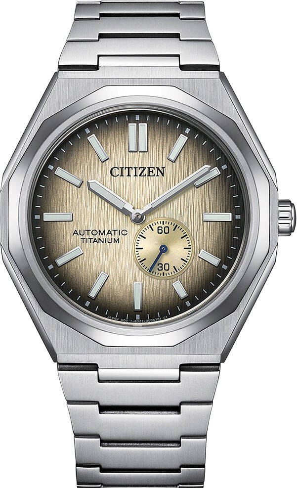 萬年鐘錶 - Citizen 星辰錶 Zenshin 60系列  限量復古小秒盤超級鈦機械錶男錶 NK5020-58P 錶徑40.5MM