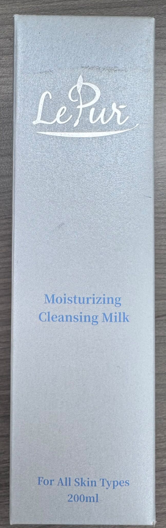 PP2026-W36 LePur 保濕潔面奶(200ml) Moisturizing Cleansing Milk EXP:2027/10/30