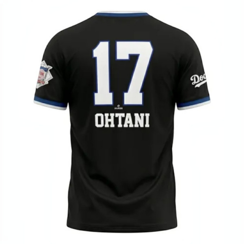 MLB 短T 道奇隊 黑色 大谷翔平 OHTANI 球衣 短袖 T恤 MBPJS525202-BK3