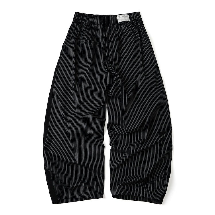 Wall of Sound - 5:25 / “SADIE” CHAOS STRIPE BAGGY PANTS - BLACK