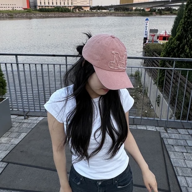 MUCENT 復古水洗 貼布 棒球帽 老帽 帽子 多色 韓國代購