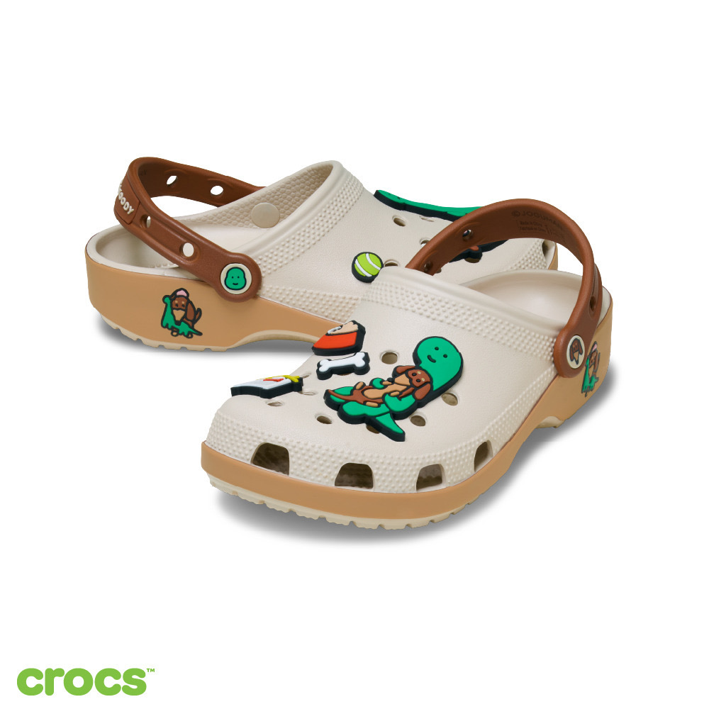 【預購】Crocs 經典 Classic Clog 韓國文創 聯名款 Joguman 小恐龍 洞洞鞋 213726-90H