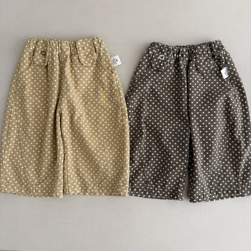 圓點休閒長褲