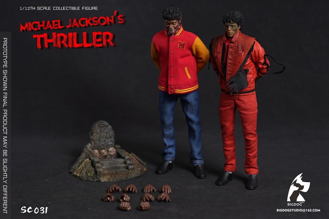 (預訂) BIGDOG STUDIO SC031 Thriller dancer Two-person suit 1/12 Mobile Collection Soldier