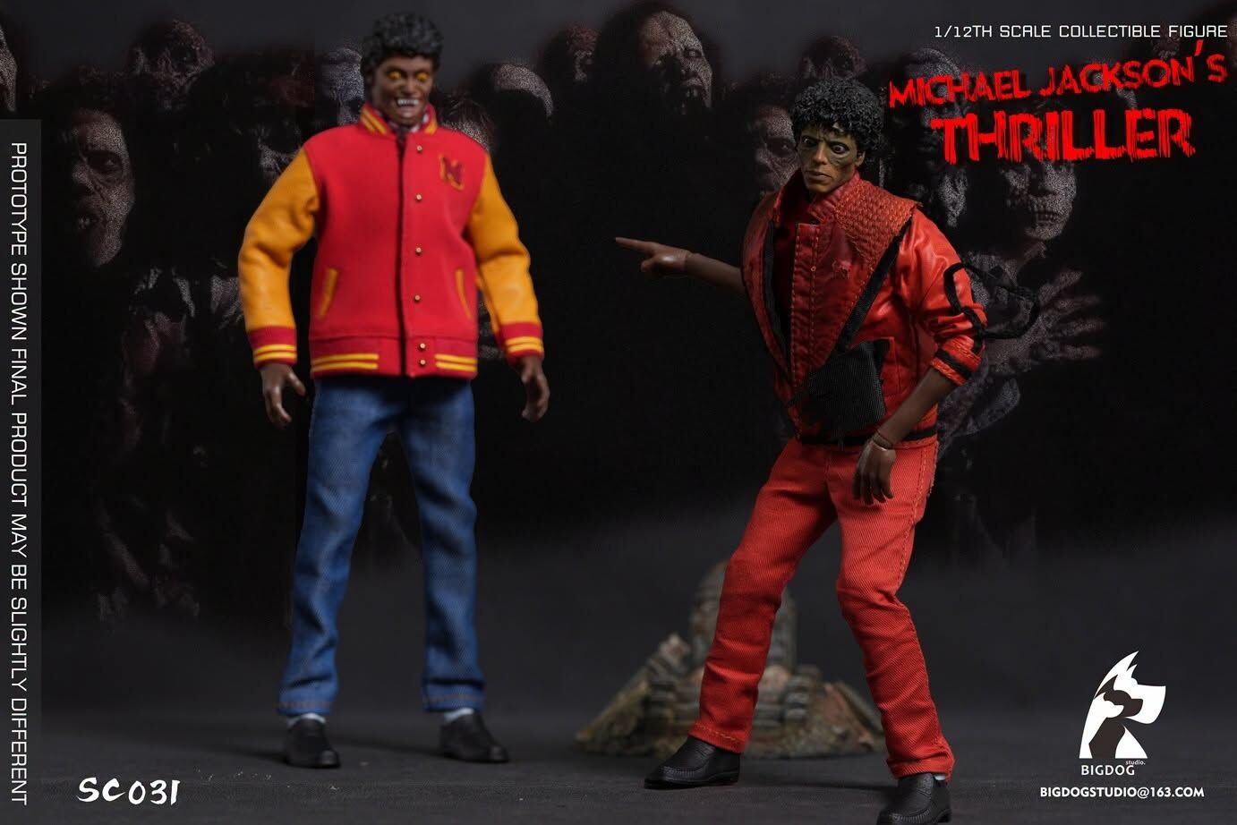 (預訂) BIGDOG STUDIO SC031 Thriller dancer Two-person suit 1/12 Mobile Collection Soldier