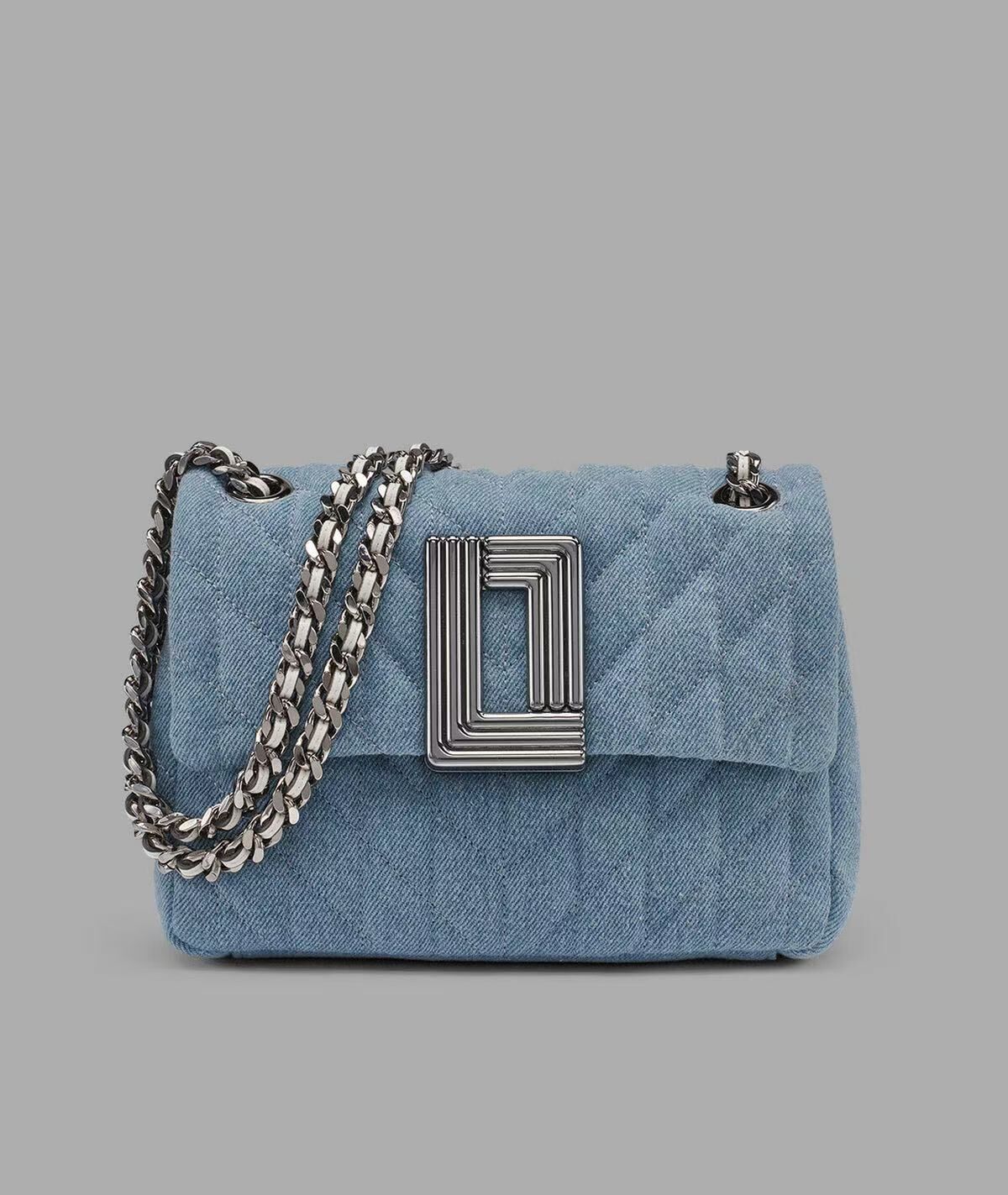 【預購】KARL LAGERFELD PARIS H0814157 Lafayette Mini 牛仔斜背包