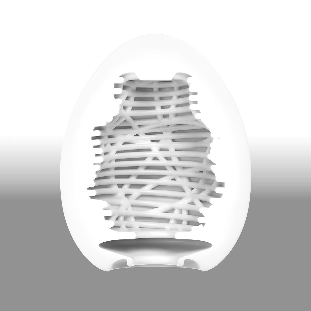 TENGA EGG Silky R06 交織纏繞的觸感，帶來如絲綢般順滑的刺激 !