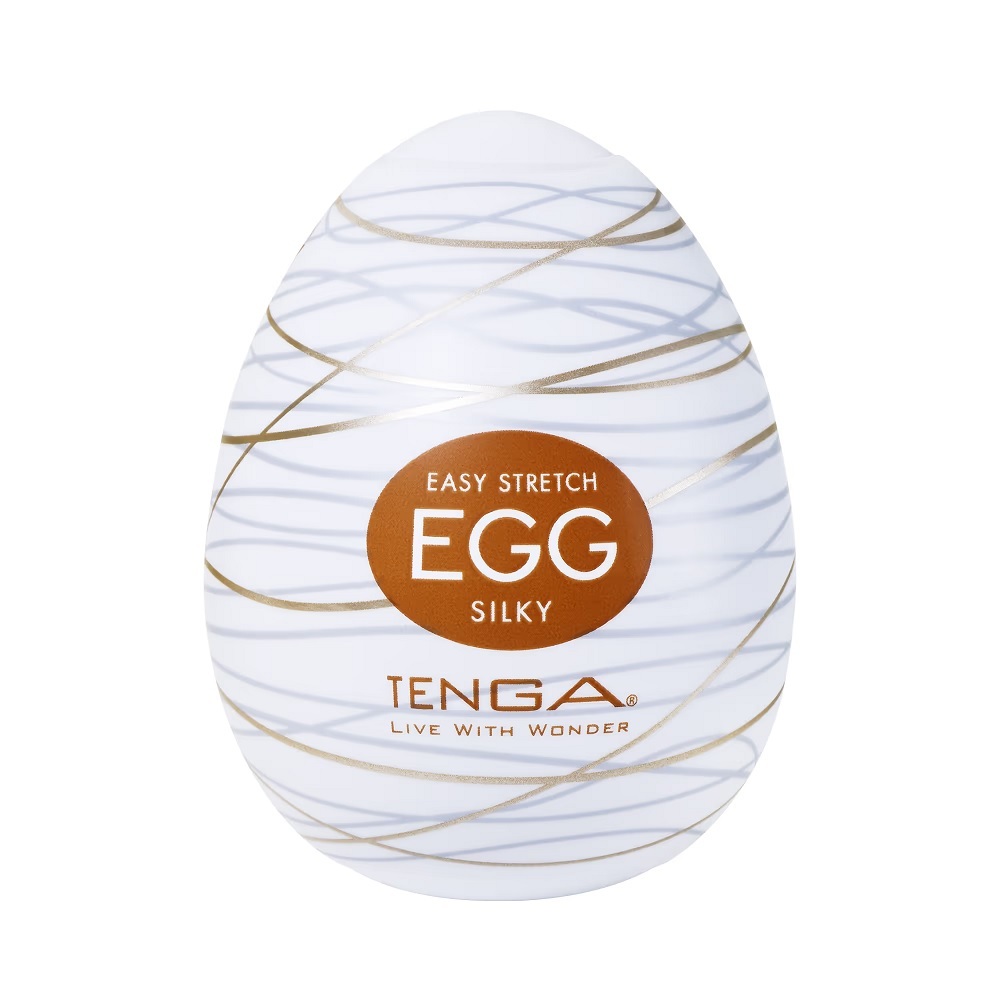 TENGA EGG Silky R06 交織纏繞的觸感，帶來如絲綢般順滑的刺激 !