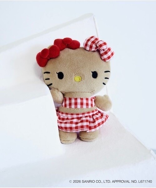 HELLO KITTY×VIS / 曬黑款Hello Kitty毛絨掛件