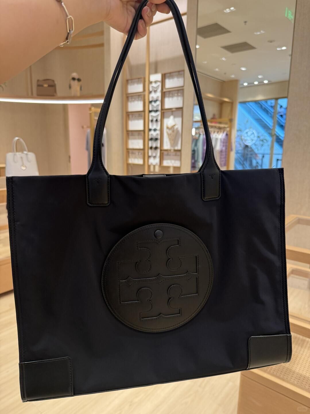 【預購】Tory Burch H0814103 Ella 手提包 (深啡色)