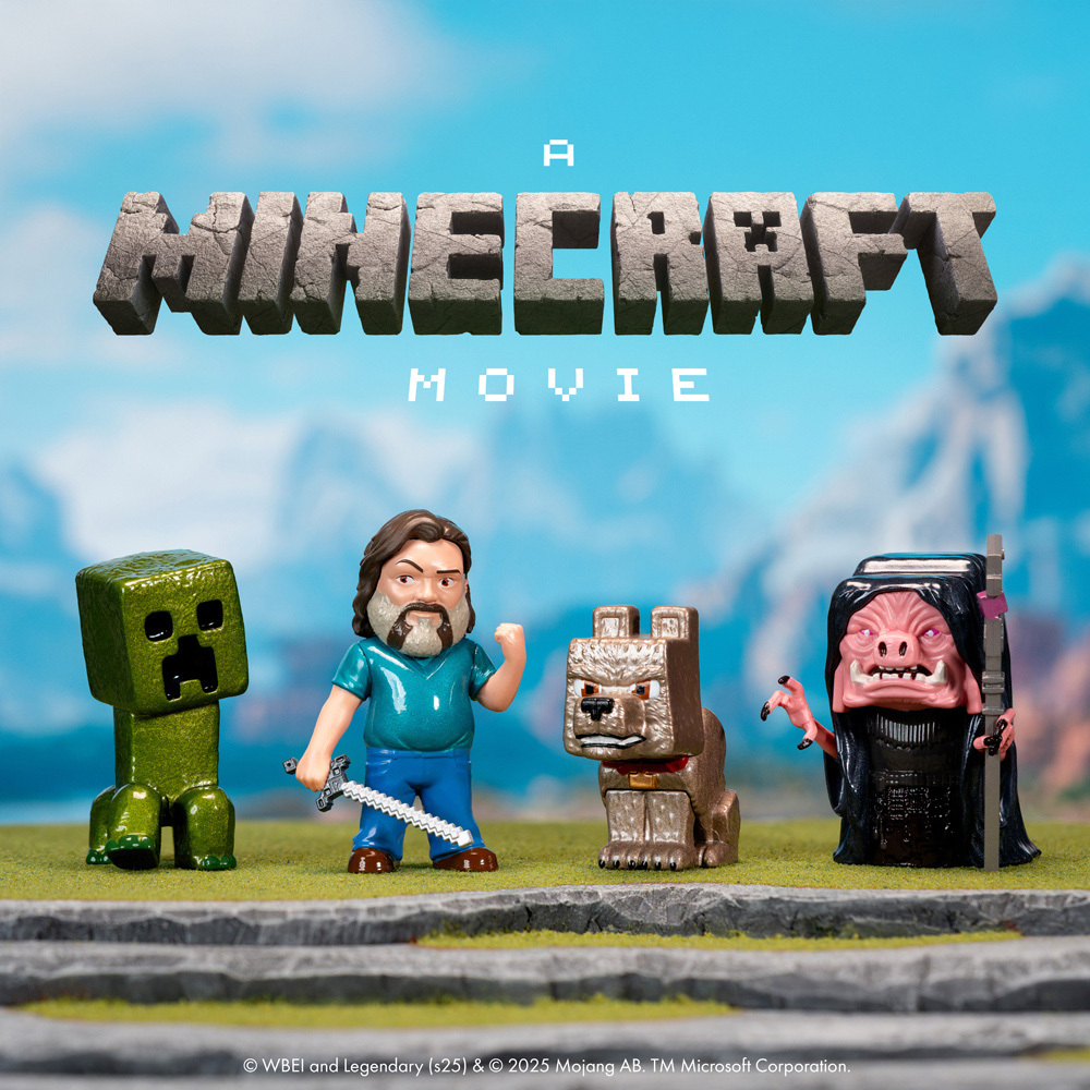 MINECRAFT 2.5吋合金公仔 W5 四款一套