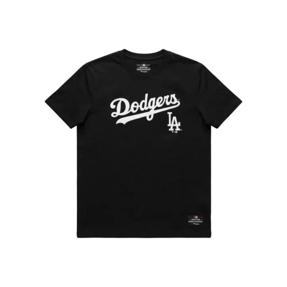 MLB 短T 洛杉磯 道奇隊 黑色 短袖 T恤 MLBTS520201-BK3
