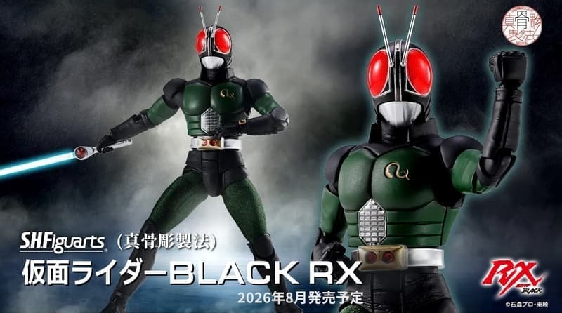 S.H.Figuarts 代理版 S.H.F 真骨雕製法 假面騎士 BLACK RX