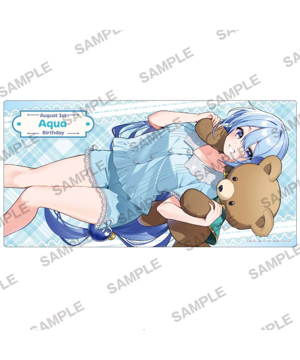 預購-『為美好的世界獻上祝福！』誕生祭2026 全新繪製特製桌墊 阿克婭【日本進口精品】