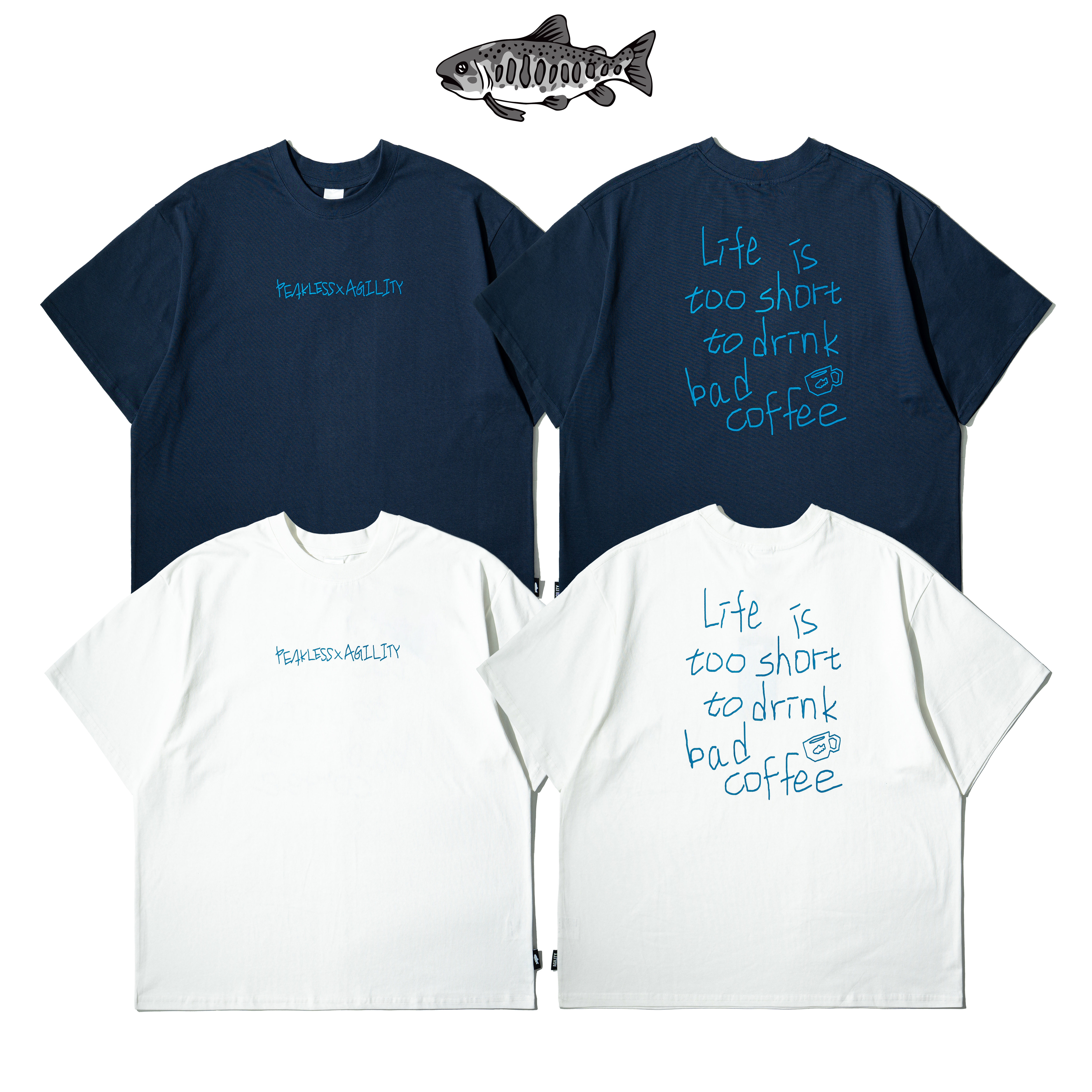 AGILITY Peakless Image Tee / 友好系列 圖像短Tee [RMO-FND-PL]