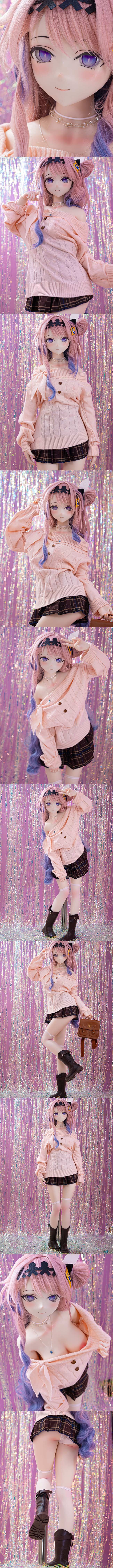 魔物姬娃娃 155cm 中胸 婭婭 矽膠頭+矽膠身體 mwgirl acg cartoon anime silicone sex doll