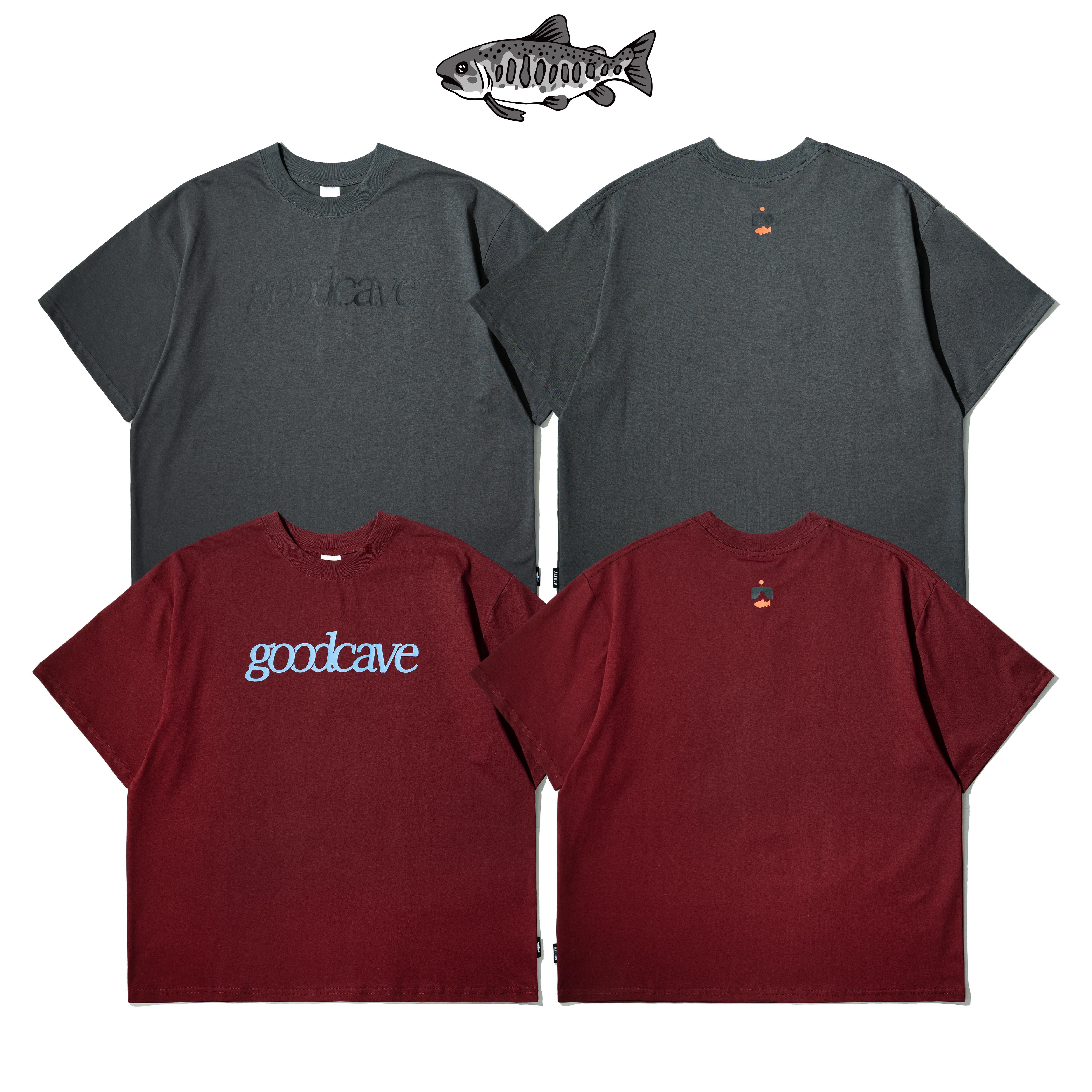 AGILITY GoodCave Image Tee / 友好系列 圖像短Tee [RMO-FND-GC]
