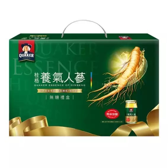 【桂格】無糖養氣人蔘禮盒12入