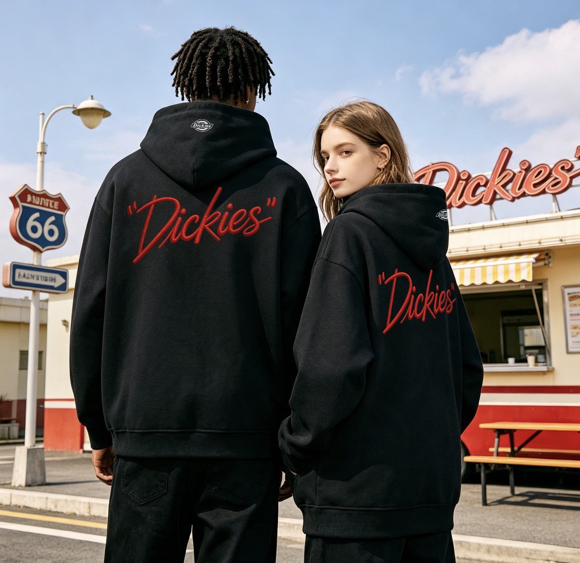 Dickies 美式復古 字母logo 休閒外套 DKU263MKJBTV-MM-BB