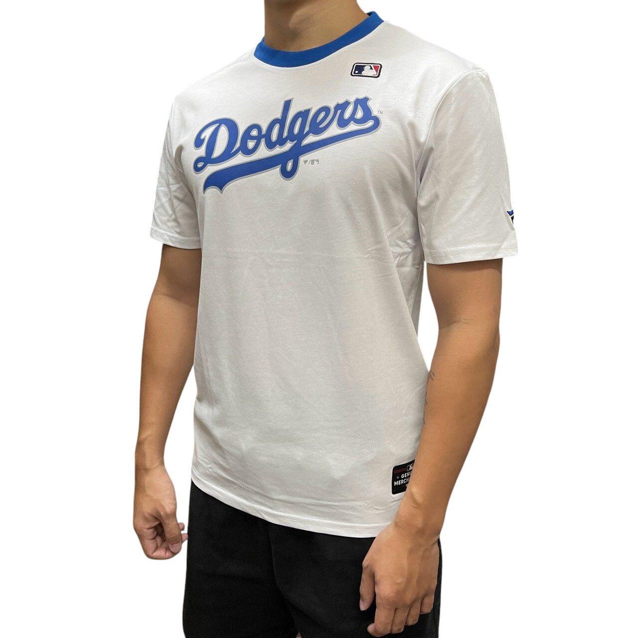 MLB 短T 洛杉磯 道奇隊 白色 LOGO 短袖 MLBTS526211-WH1