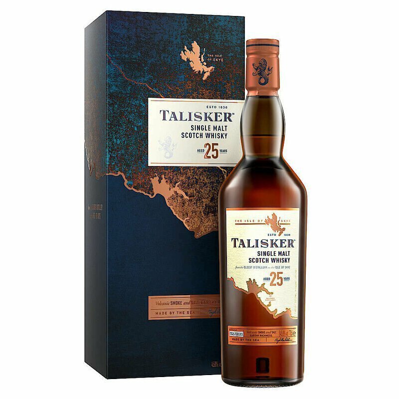Talisker 25 Year Old Single Malt Scotch Whisky