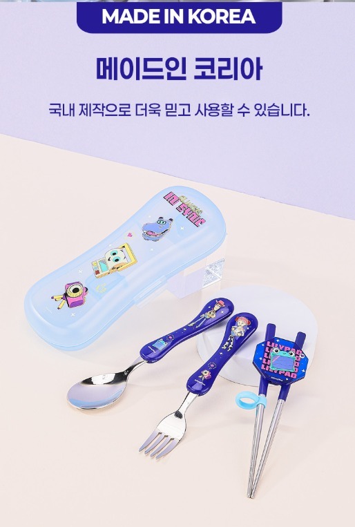 🇰🇷不銹鋼餐具套裝~迪士尼反斗奇兵胡迪與翠絲
