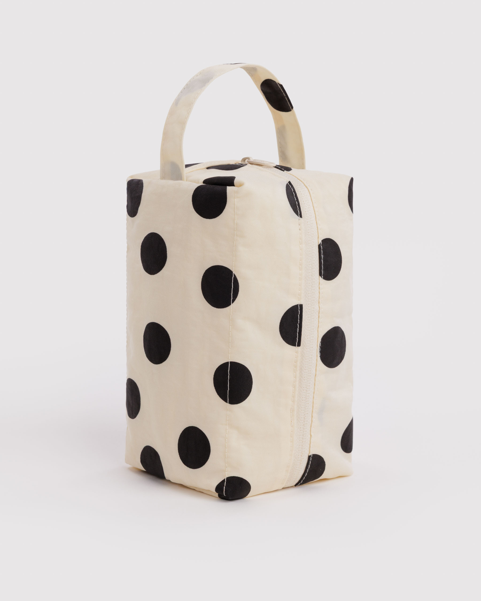 Dopp Kit - Cream and Black Polka Dot｜BAGGU