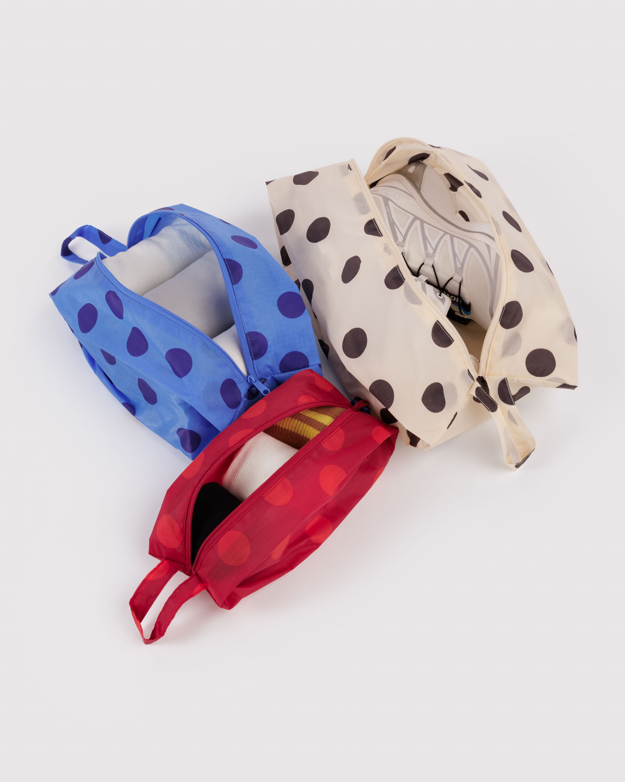 3D Zip Set - Polka Dot Mix | BAGGU