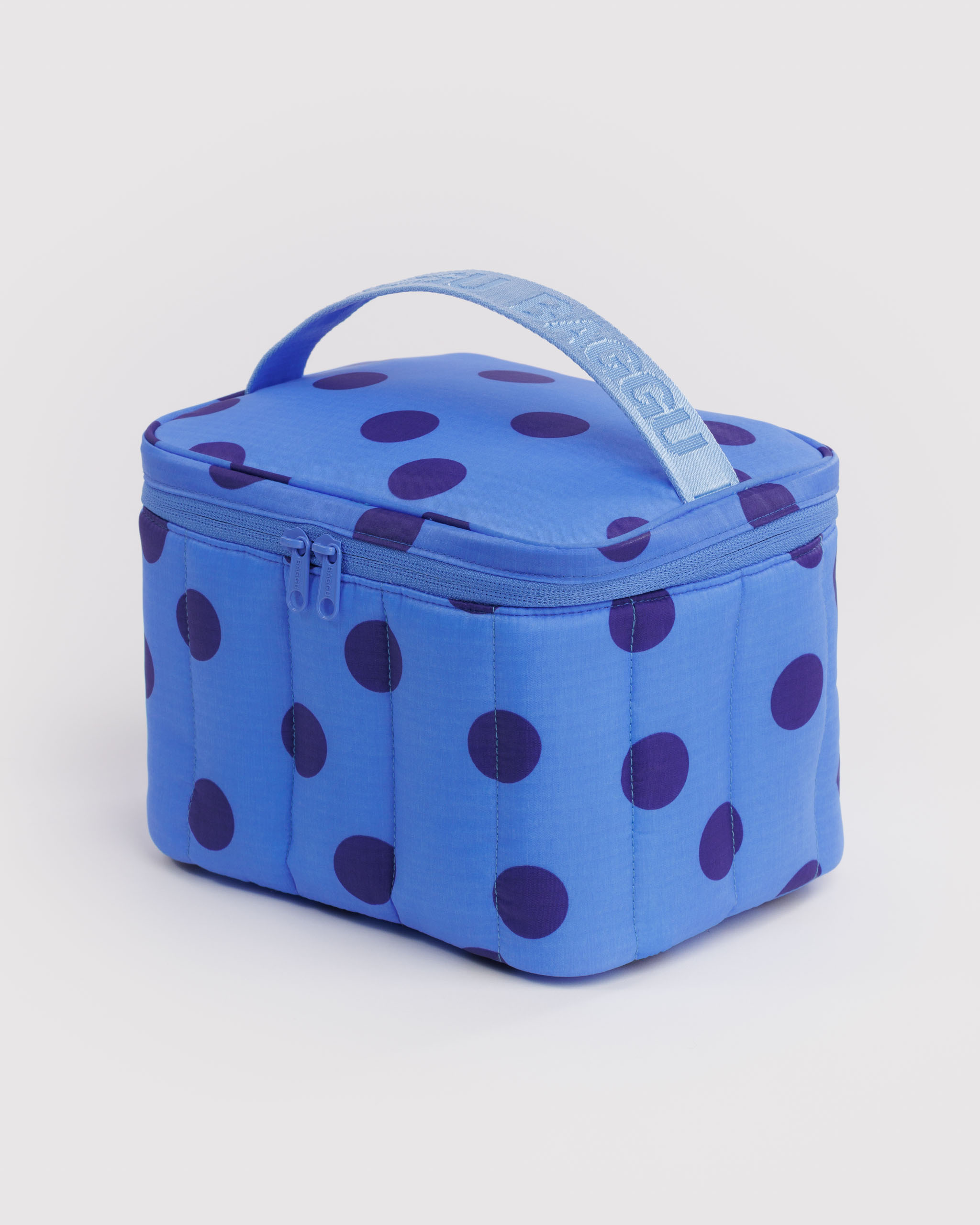 Puffy Lunch Bag - Blue Polka Dot | BAGGU