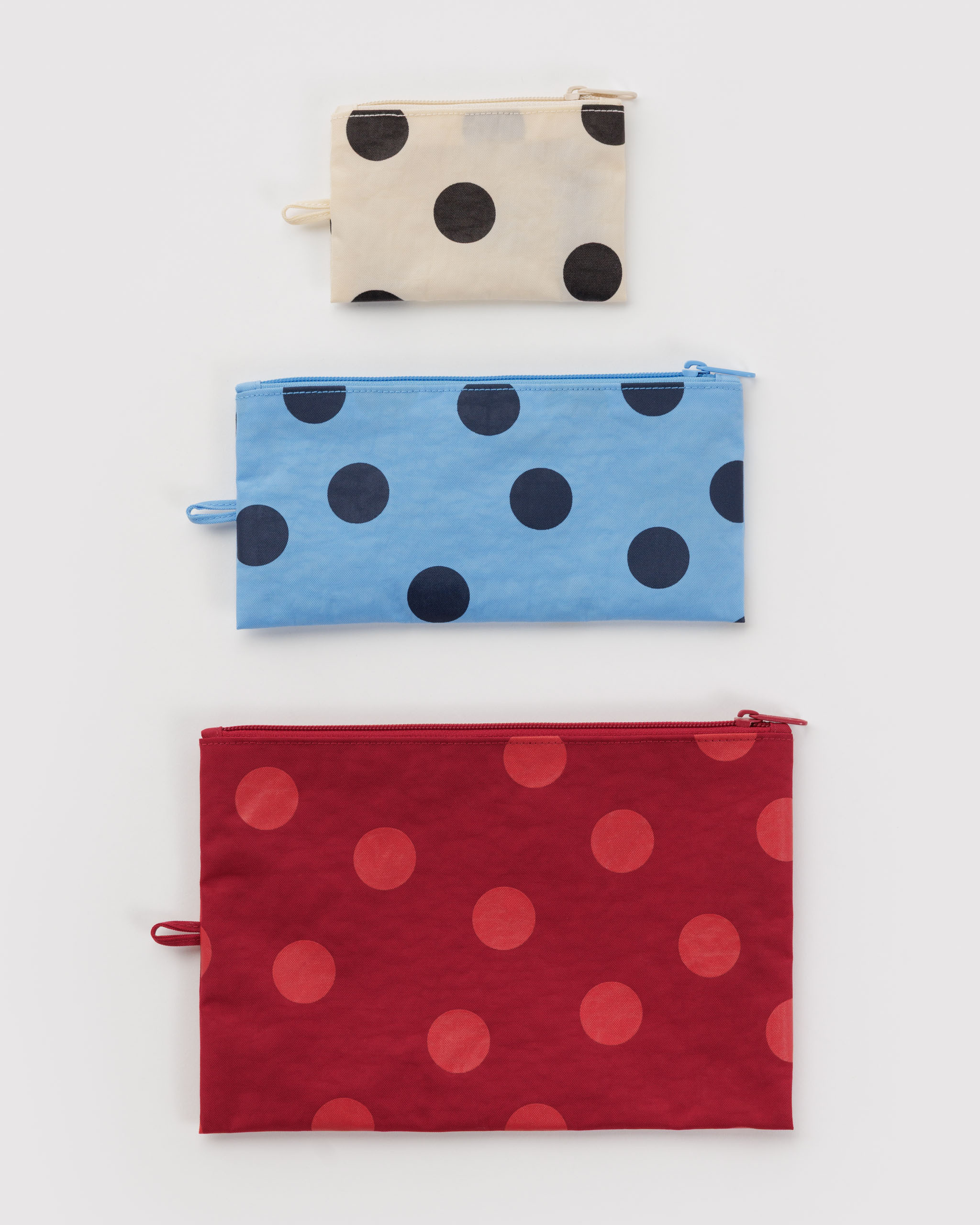 Flat Pouch Set - Polka Dot Mix｜BAGGU