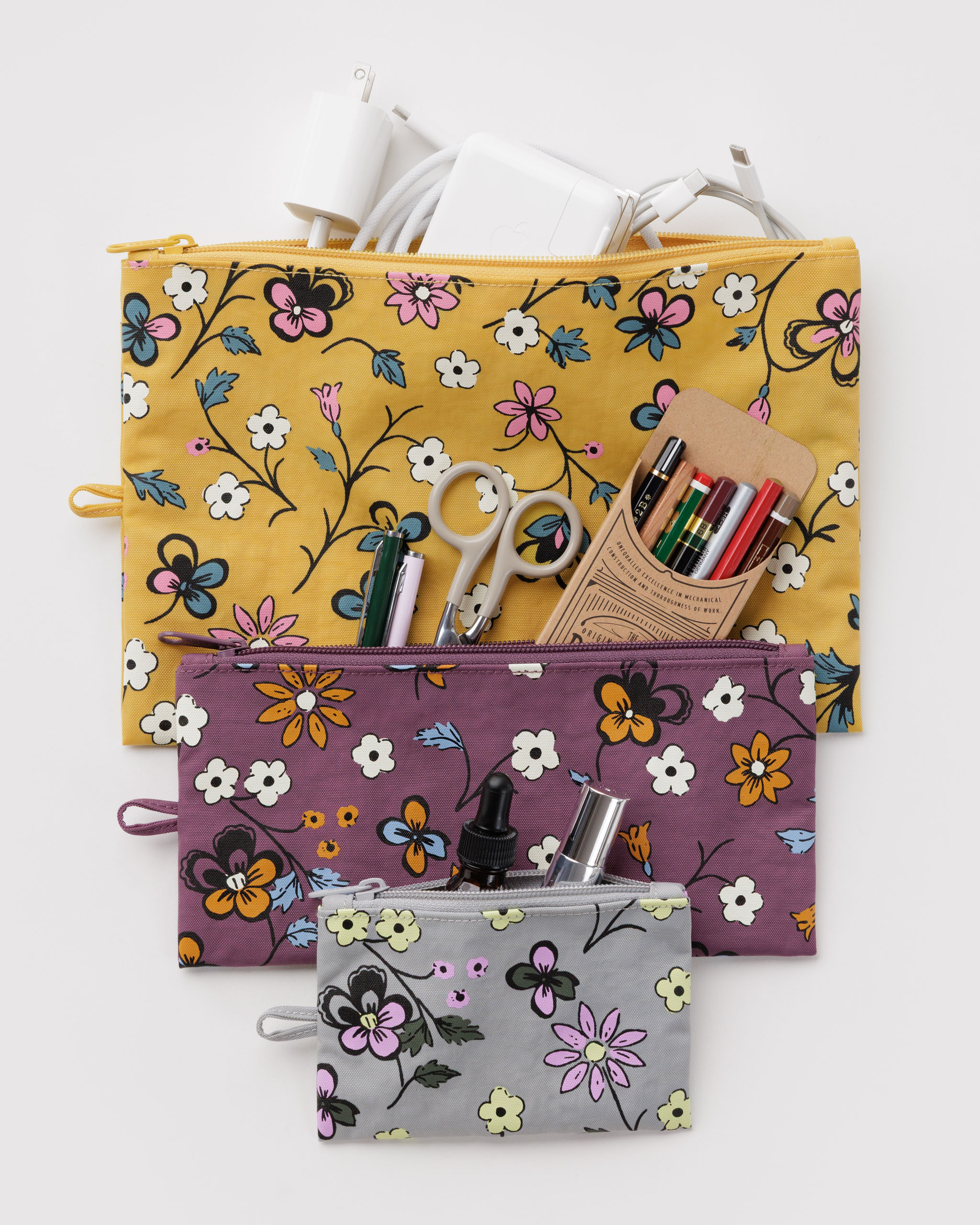 Flat Pouch Set - Wildwood Mix｜BAGGU