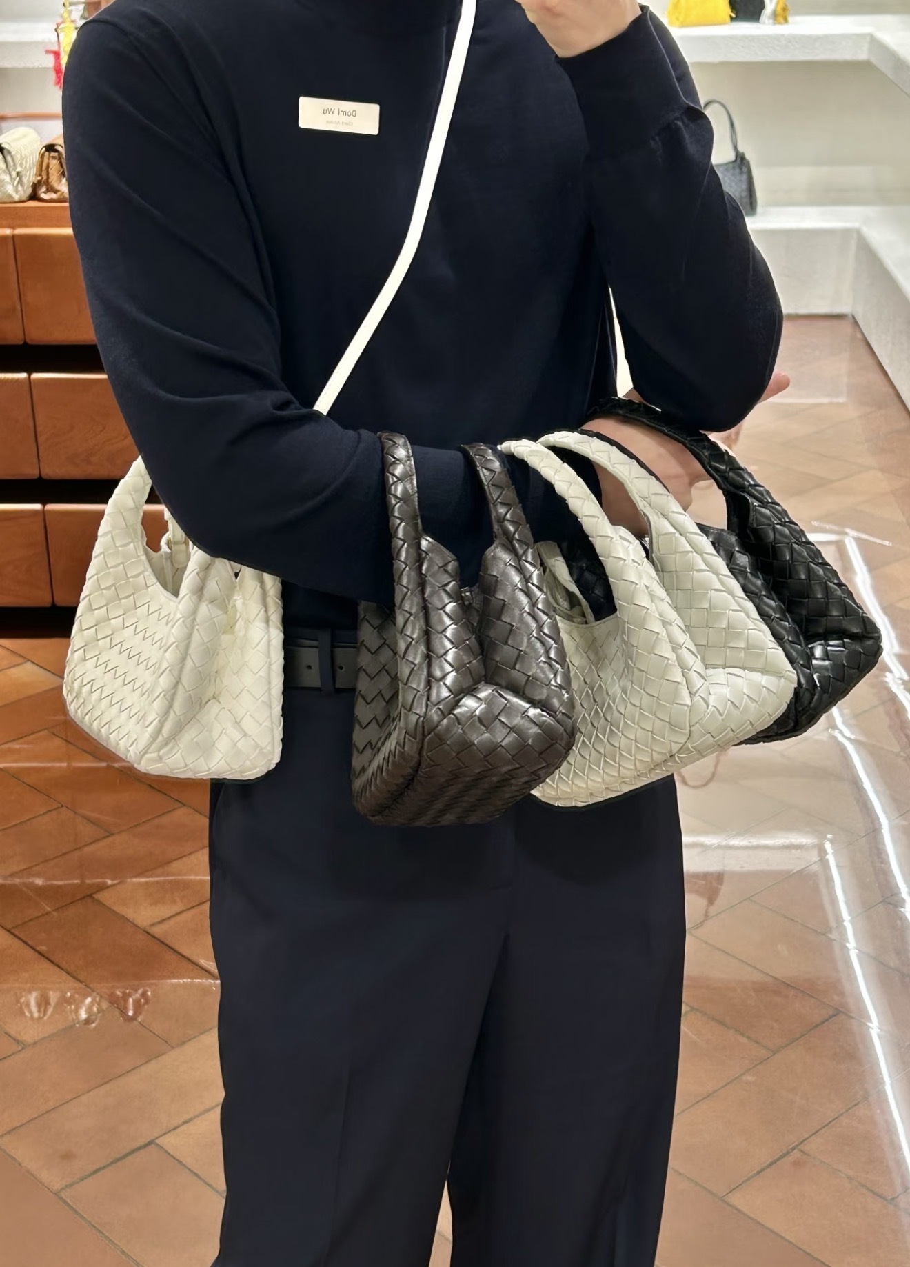 【4色入】Bottega Veneta bv Baby Campana Intrecciato 編織包 手袋
