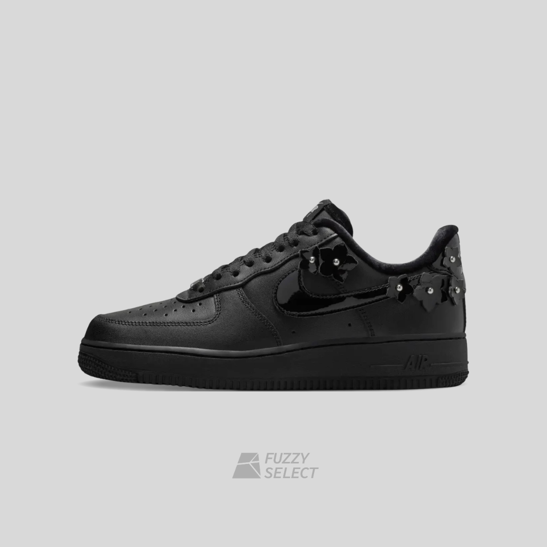 【逢甲 FUZZY】W Nike Air Force 1 "Florette Black" 小花 全黑 IR8637-001