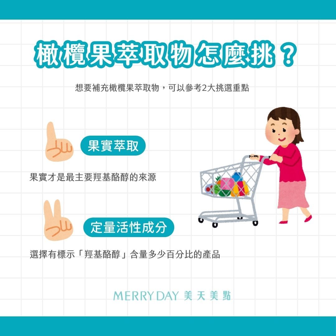 橄欖果萃取物怎麼挑?