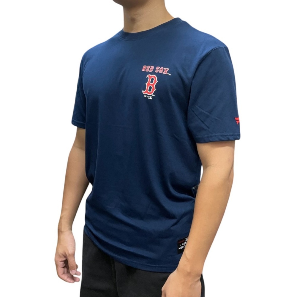 MLB 短T 波士頓 紅襪隊 深藍 PLAY BALL 短袖 T恤 MLBTS526120-NV2