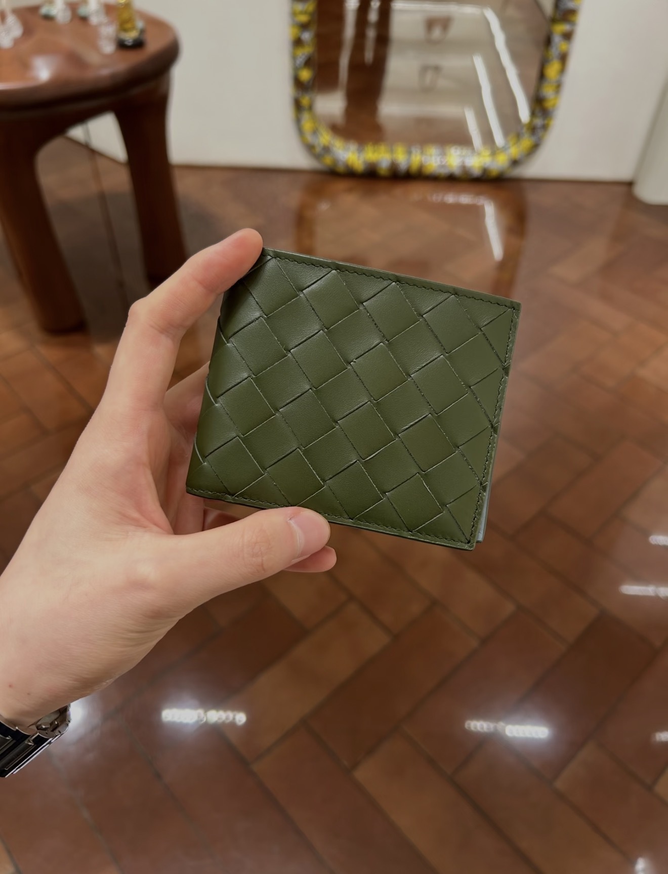 【5色入】Bottega Veneta bv Intrecciato Bi-Fold Wallet 經典編織雙折皮革短夾 銀包