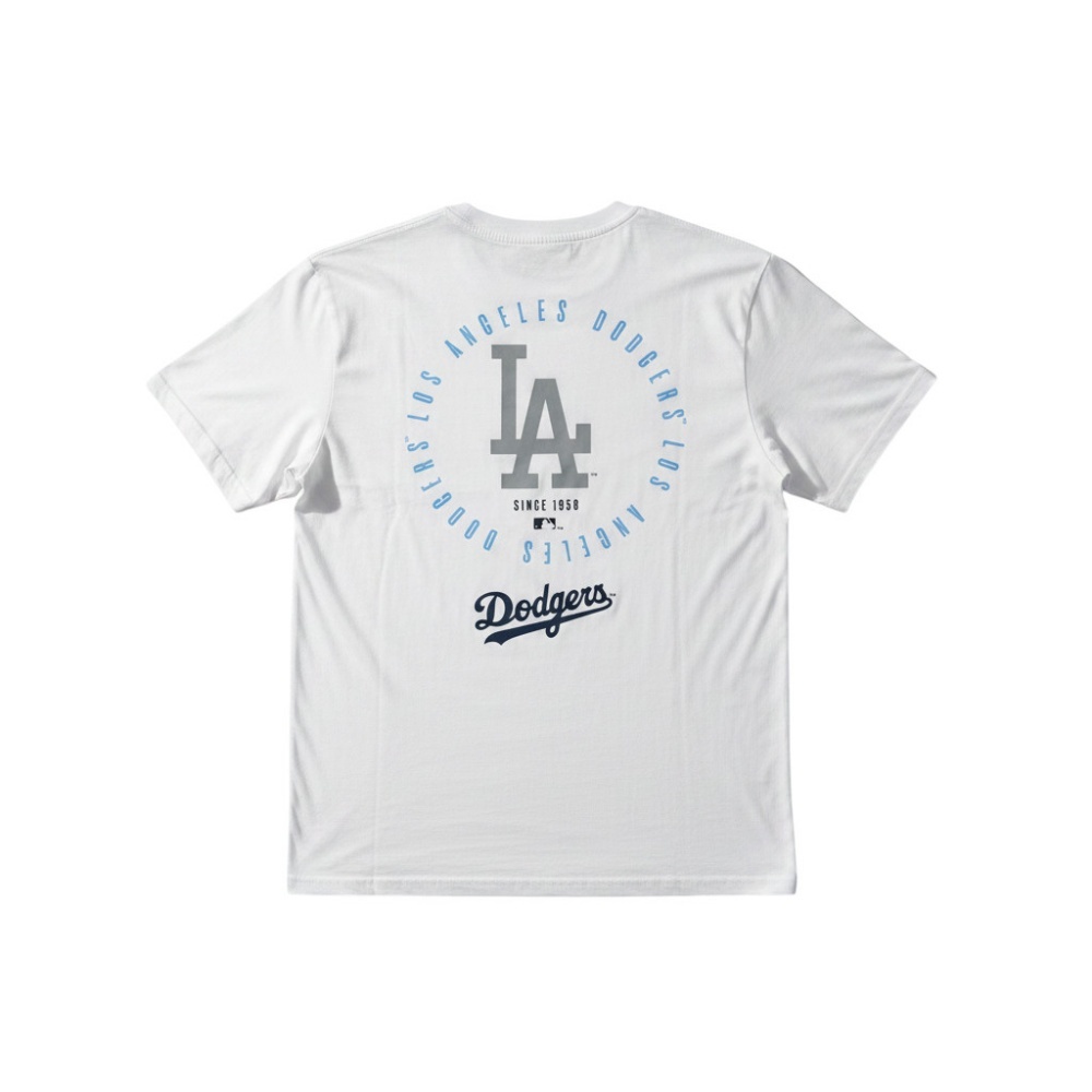 MLB 短T 洛杉磯 道奇隊 白色 PLAY BALL 短袖 T恤 MLBTS526120-WH1