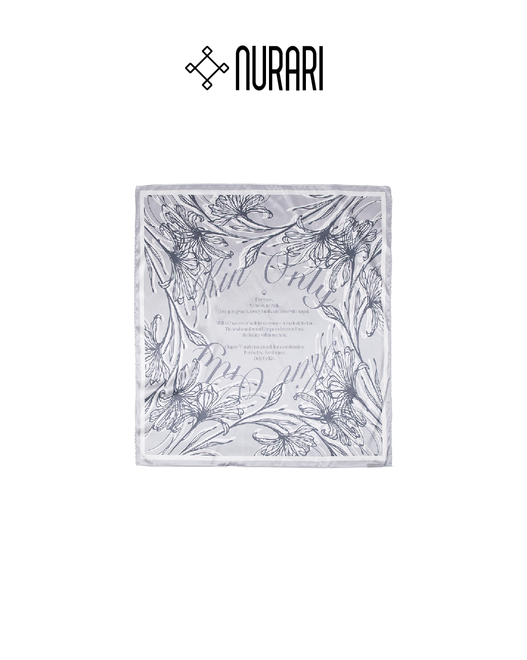NURARI 彼岸家徽方巾｜Em. HiganKamon Bandana（26SS）