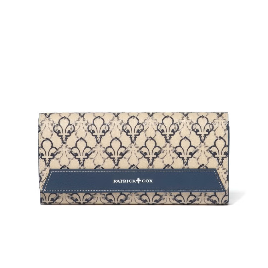 Patrick Cox Baron2 Long Wallet (Navy)