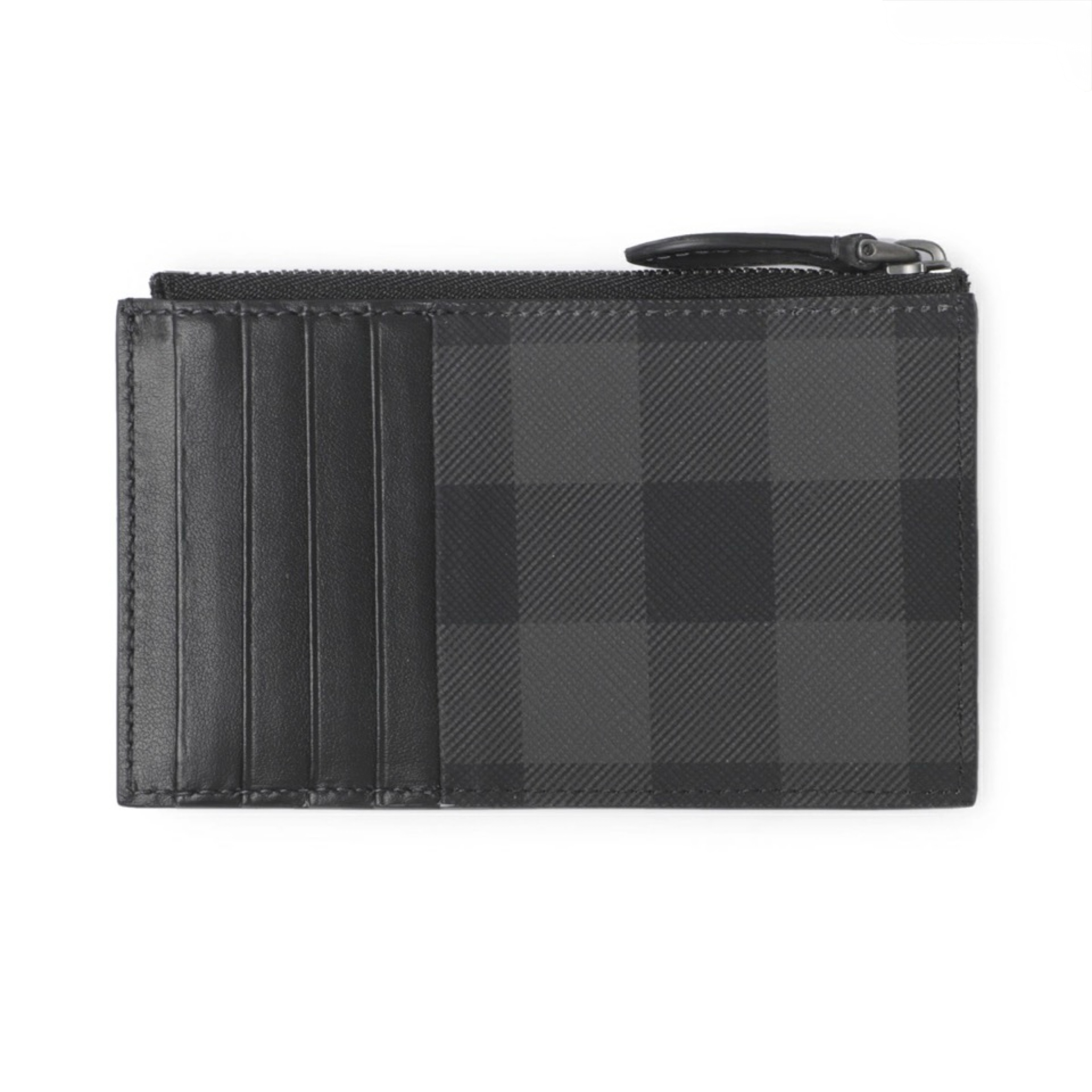 Burberry 格紋拉鍊零錢包