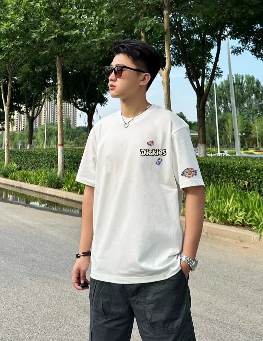 【現貨】DICKIES 毛茸茸貼布大LOGO 短袖上衣 4色 DKS26022