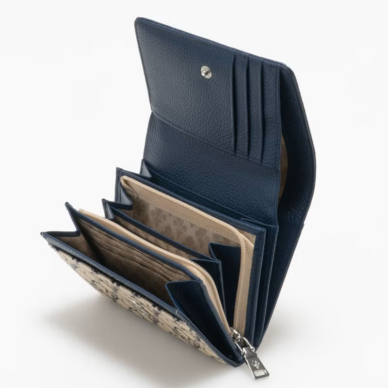 Patrick Cox Baron2  Folded Wallet (Navy)