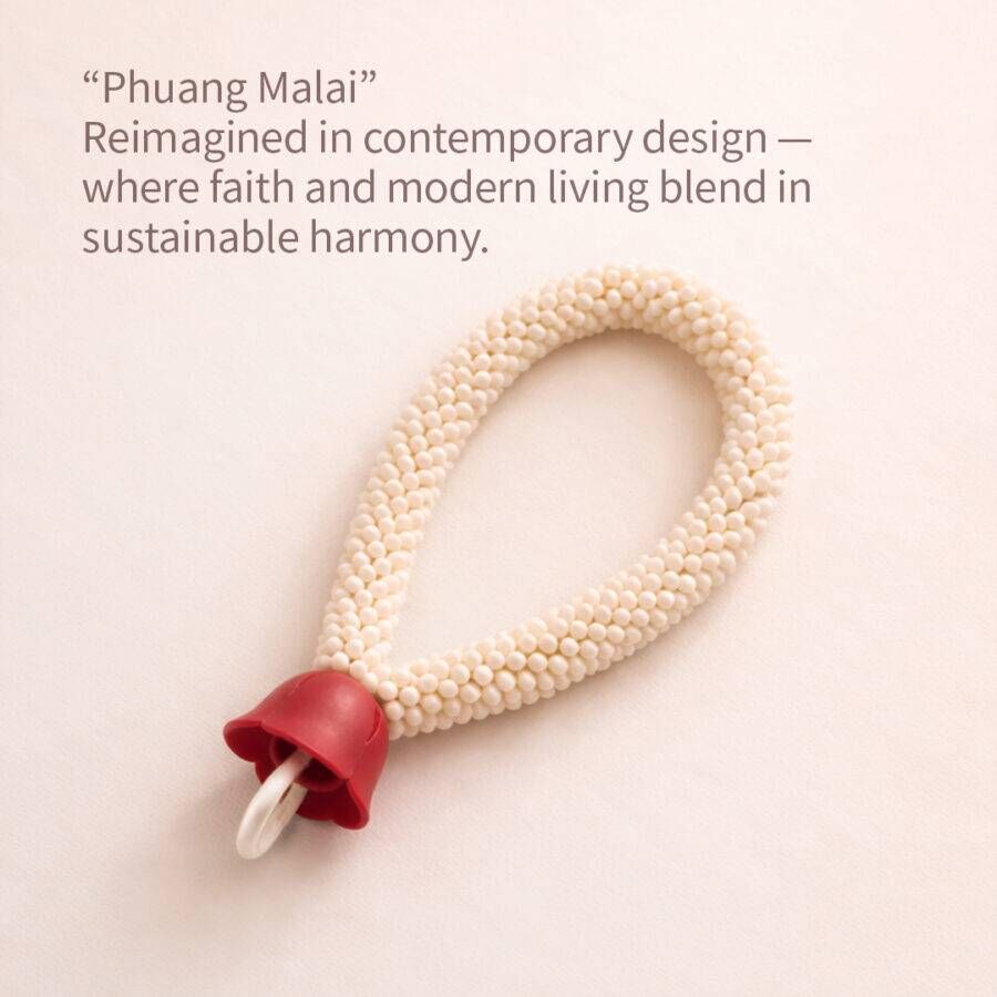 【 泰國連線 】QUALY Malai Mali S 花環香氛手機掛繩