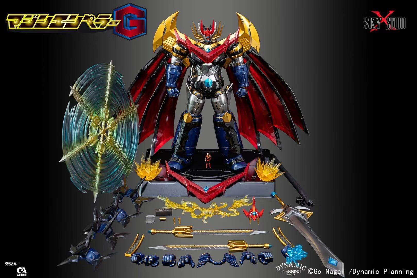 (預訂) Sky X Studio SXD-20 《鐵甲萬能俠》魔神皇帝G 合金可動成品模型