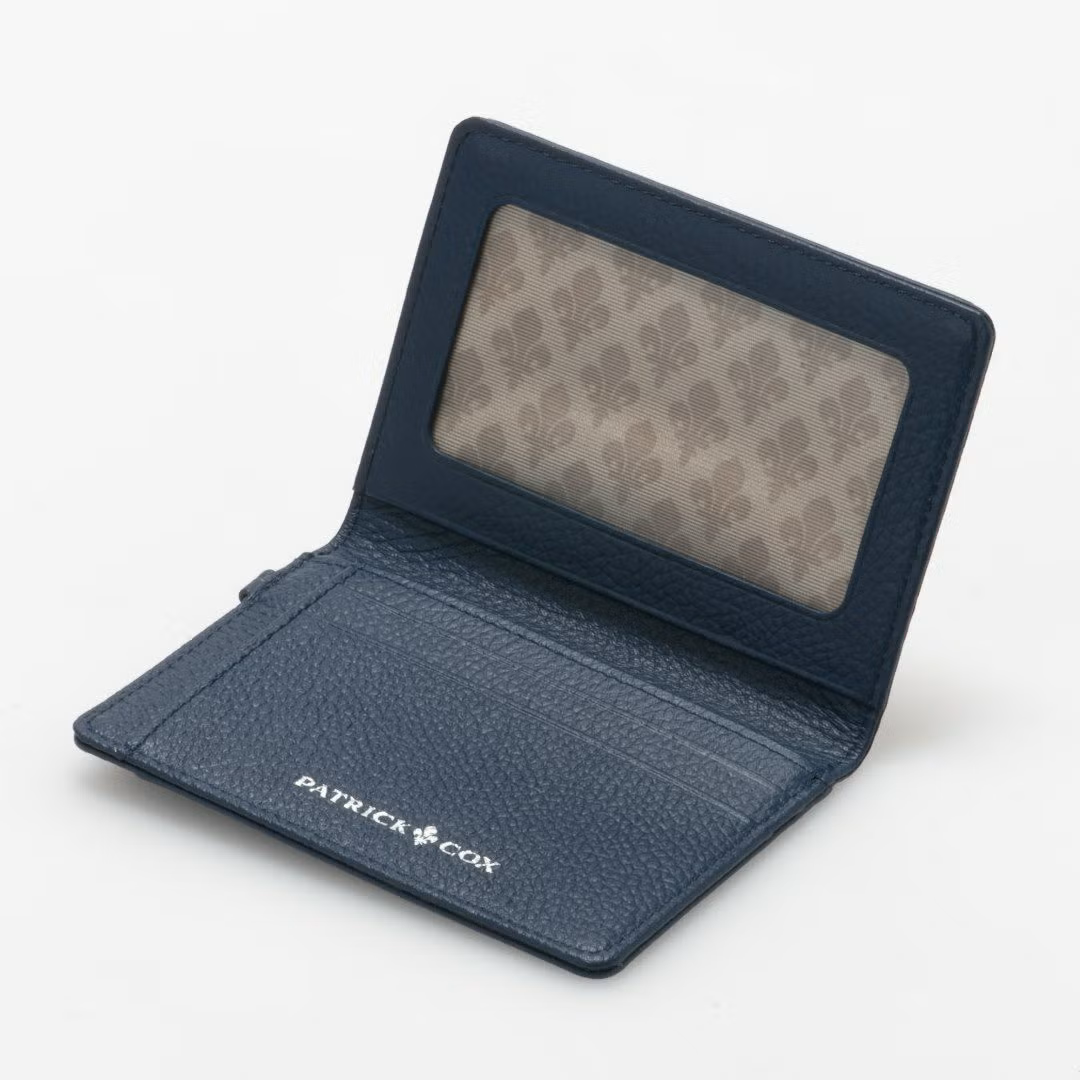 Patrick Cox Baron2  Card Case (Navy)