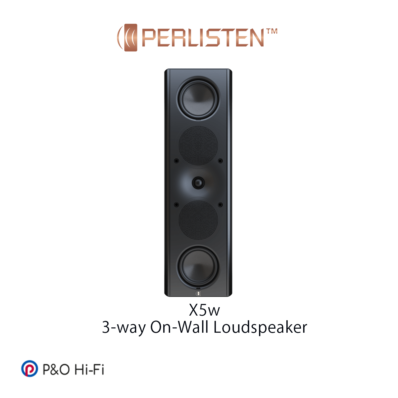 Perlisten X5w 掛牆喇叭 (2色)